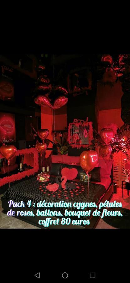 Loft Romantique Hammam Spa Privatif Playroom Grenoble Exteriör bild