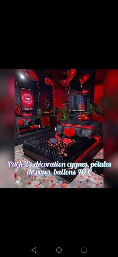 Loft Romantique Hammam Spa Privatif Playroom Grenoble Exteriör bild