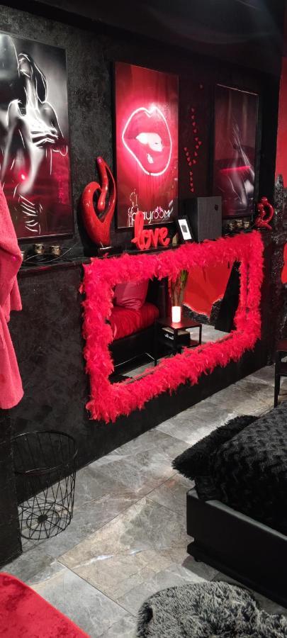 Loft Romantique Hammam Spa Privatif Playroom Grenoble Exteriör bild