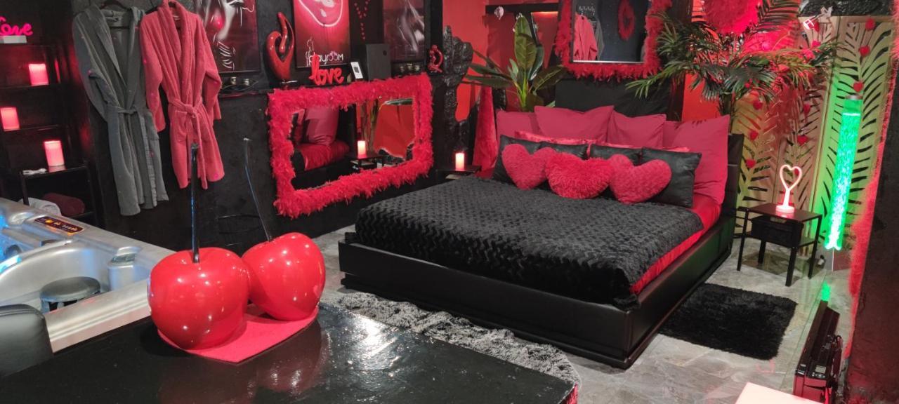 Loft Romantique Hammam Spa Privatif Playroom Grenoble Exteriör bild
