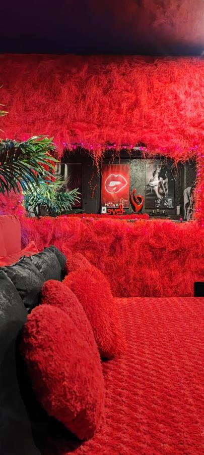 Loft Romantique Hammam Spa Privatif Playroom Grenoble Exteriör bild